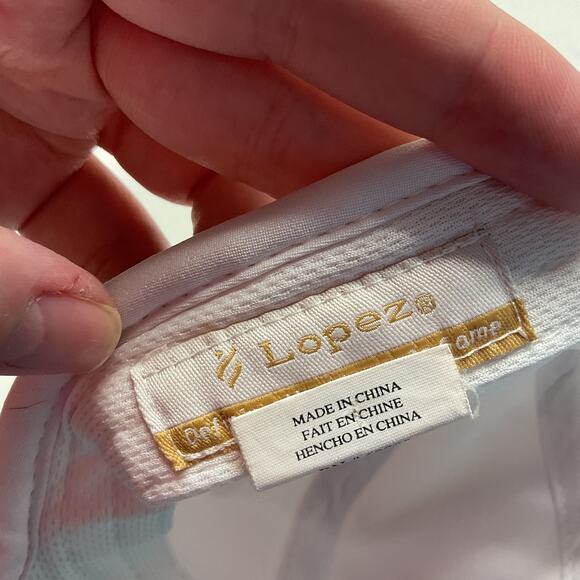 Lopez Brand Nancy Lopez Womens Golf Hat Autographed by Nancy Lopez 2019 White - Picture 10 of 12